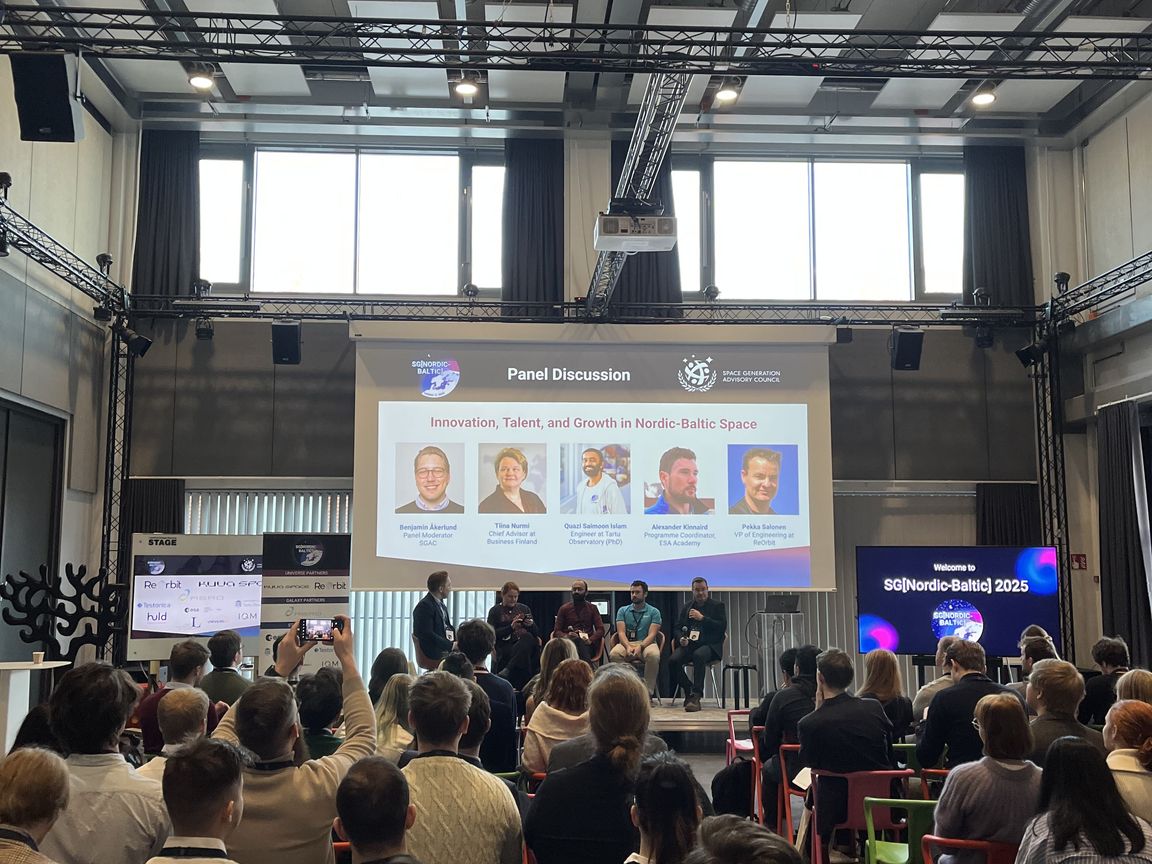 Panel discussion at the SGNordic-Baltic event